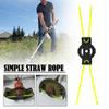 Precise Cut Lawn Mower String Heavy Duty Nylon Trimmer Line Compatible for Multiple Models HassleFree Installation