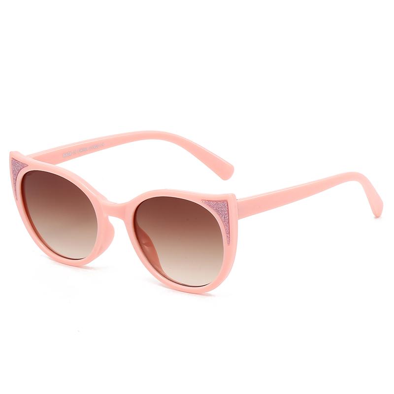 New Kids Sunglasses Trend Retro Cat Eye UV400 Sun Glasses Artistic Minimalist Boys Girls Eyewear