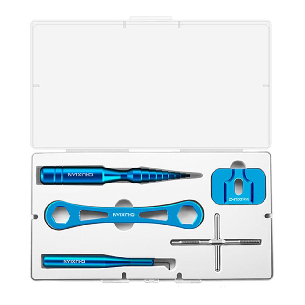 

Fishing Reel Bearing Pin Remover Fishing Reel Removal Tool Fishing Reel Repair Kit DIY Modified Spool Disassembling Tools синий