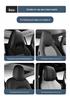 Universal All-Season Linen Car Seat Cushion - Breathable, Full Surround for Five-Seaters