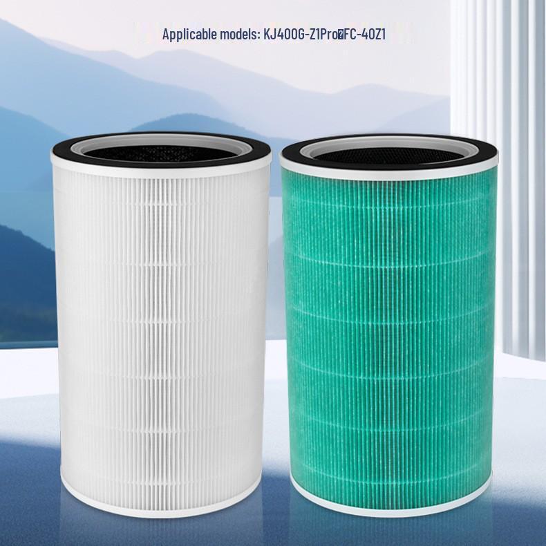 Kompatibler Ersatzfilter für Midea Luftreiniger KJ400G-Z1 Pro, Modell FC-40Z1