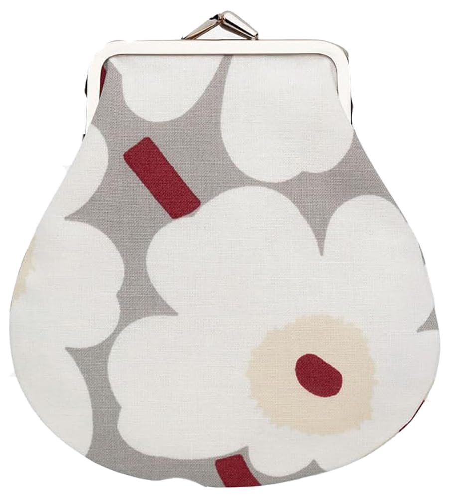 

Mini Unikko Pieni Kukkaro Purse Pouch for Women F Light Gray x White [Marimekko] 52_1_52249473792