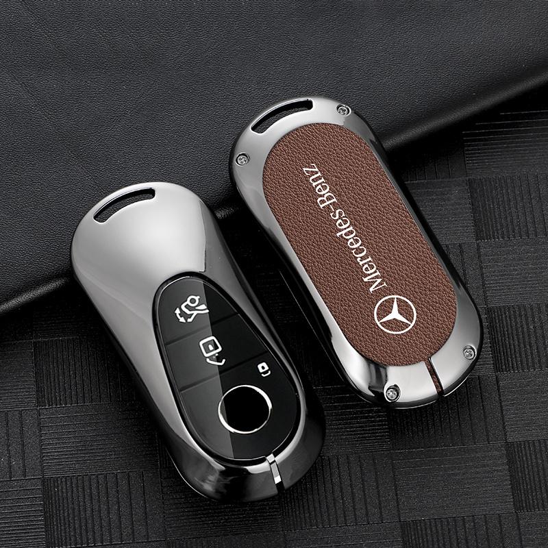 2025 Neue Auto Schlüsselhülle Abdeckung Schlüsselanhänger für Mercedes Benz 2022 C S-Klasse W206 W223 S350 C260 C300 S400 S450 S500 Schutz Auto Acc