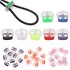 Shoelace Cord Lock Clip Lanyard Parts Spring Buckle Toggle Clips Cord Lock Stopper Buttons