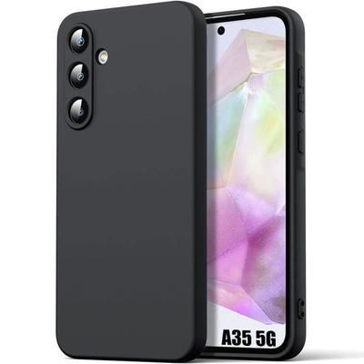 Etui - Booling - dla Samsunga Galaxy A35 5G - Matowy Silikon - Ultra Cienkie - Antypoślizgowe