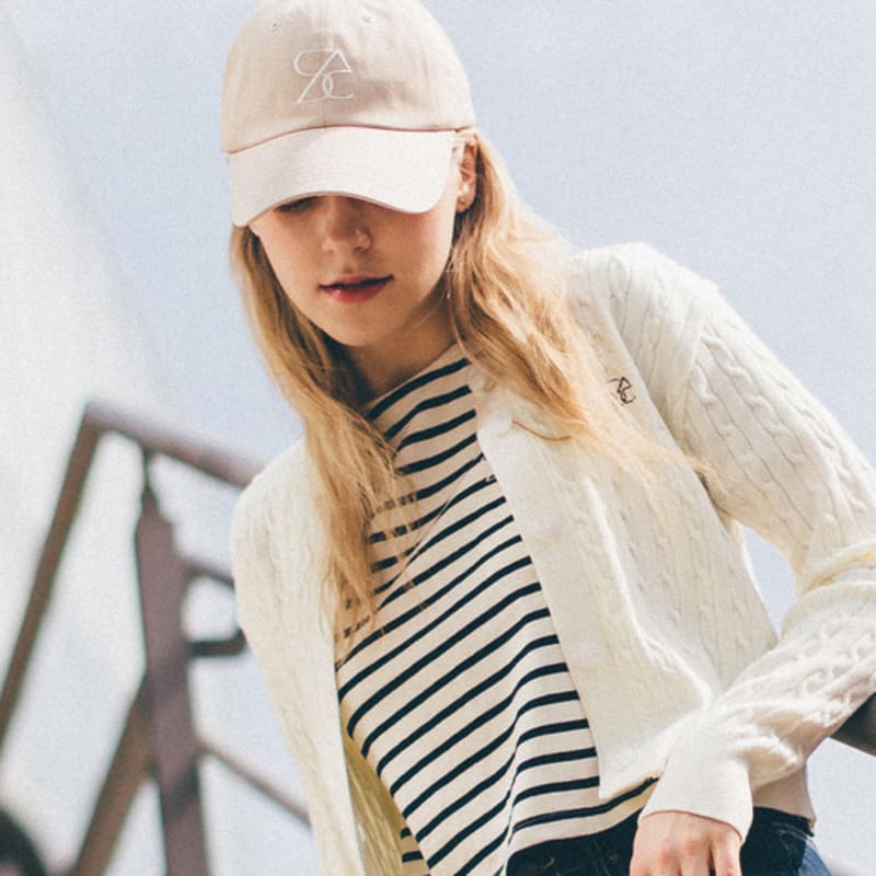 

SALTANDCHOCOLATE SAC Signature Logo Ball Cap Beige 4C2311001 Beige F