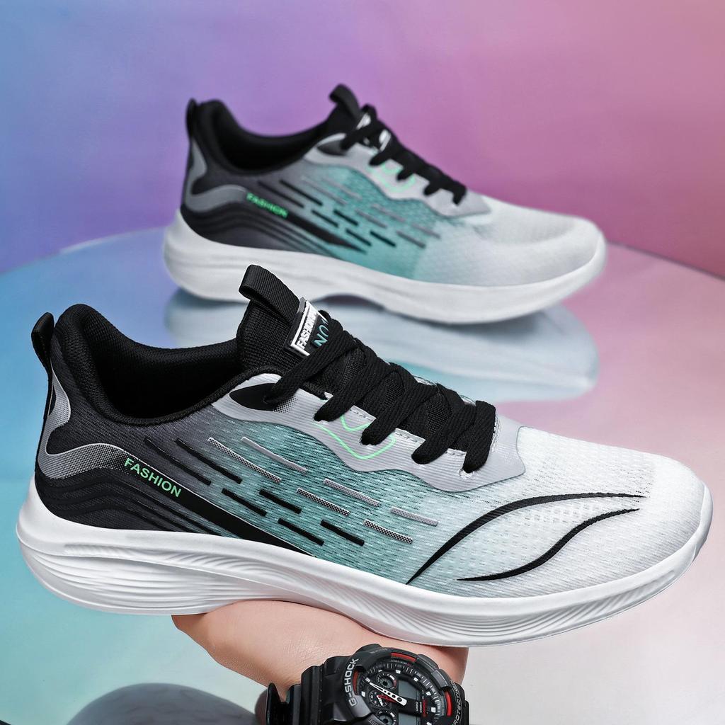 Plus Size Men's Ultra-light Shock-Absorbing Breathable Running Shoes