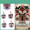 Beautiful Resin Christmas Tree Hanging Ornament For Family Of 2-6 People Quarantine
