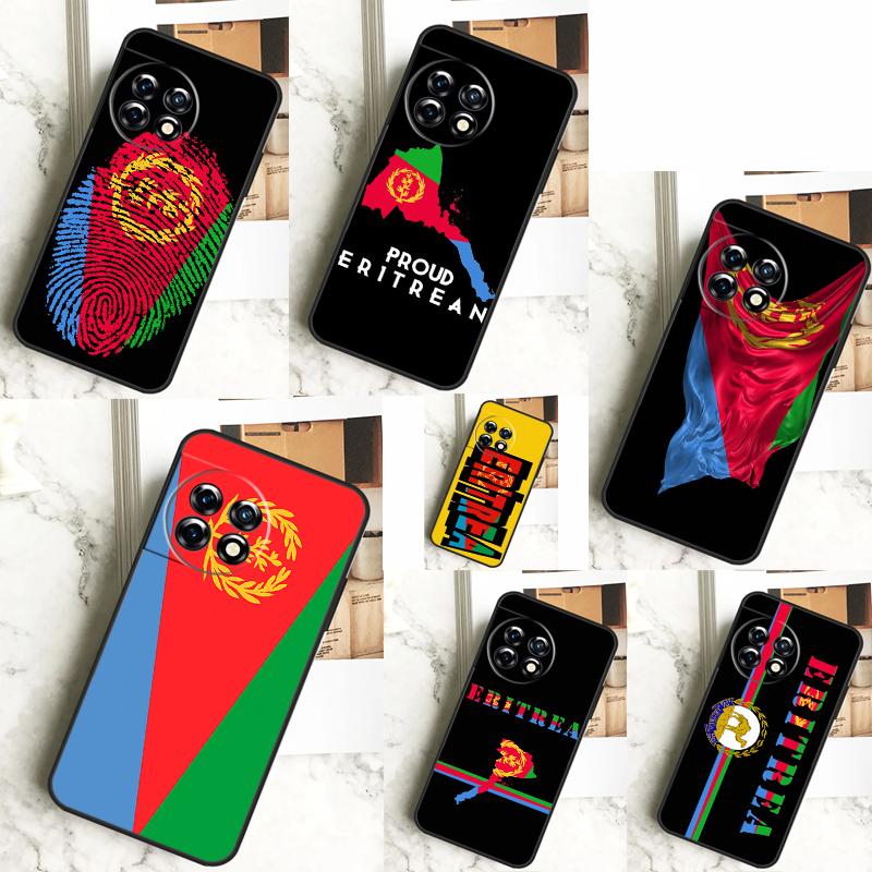 Eritrea Flag Case For OnePlus 11 12 12R 9 10 Pro 10R 9R 8T 10T Nord CE 2 3 Lite 2T N10 N20 N30 CE4 Cover