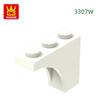 Non-Toxic 78Pcs/Lot 3307W Half Arch Building Block Moc Accessories Compatible With Bricks Diy Children Toys Construction Gift Box