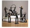 Elegant Figure Ornament: Light Luxury and Personality for Entrance, TV Cabinet, Wine Cabinet, or Study Decor