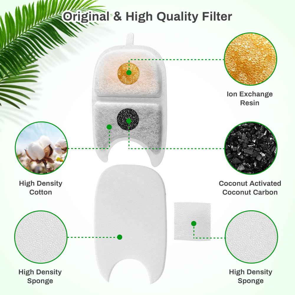 Pet Water Dispenser Activated Carbon Filter Cartridge