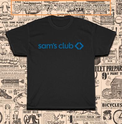 New Sam039s Club Hours Logo Men039s TShirt American Size S5XL TShirt Unisex T-Shirt