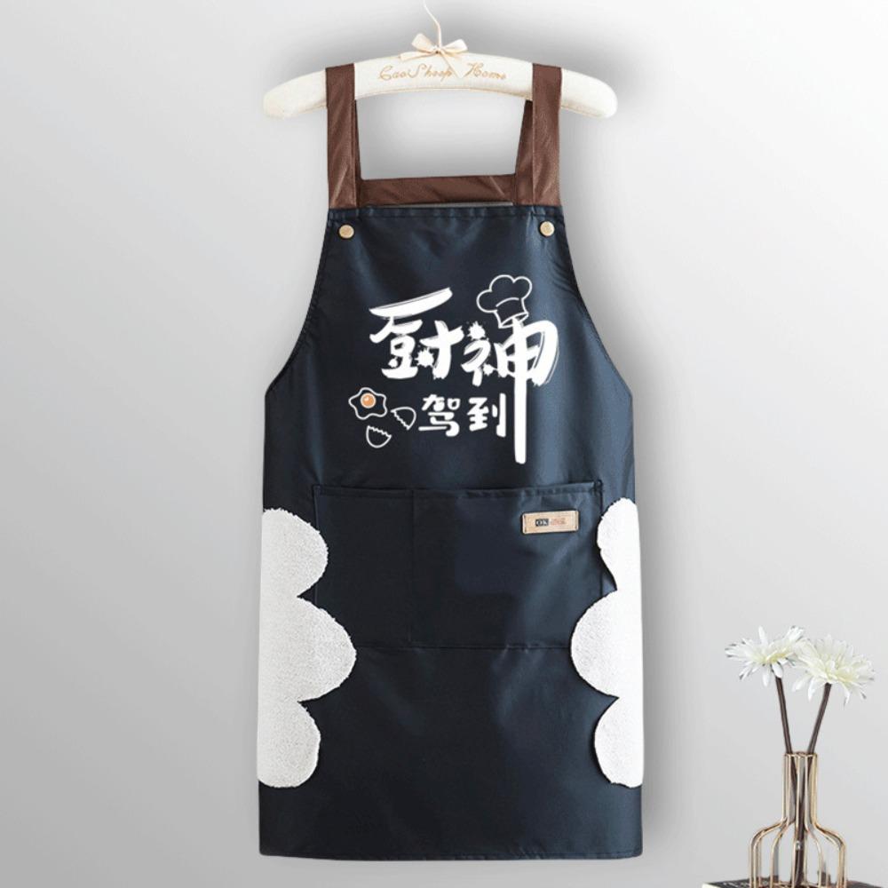 With Pockets Cooking Apron Antipollution Chefs Apron Cleaning Uniform Cleaning Aprons  Women