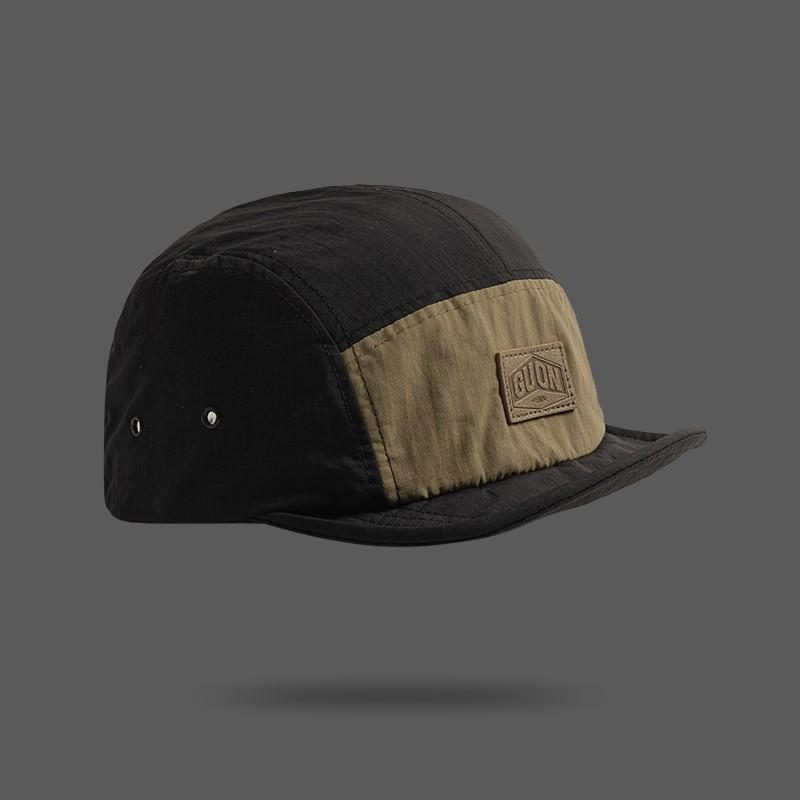 Casquette de baseball rétro pour homme Printemps/Été Fine Anti-soleil Chapeau à visière souple Personnalité Coutures Street Casquette à visière