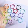 DIY Colorful Five-Pointed Star Embossed Open Jump Ring for Earring Making