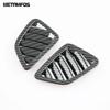 Front Air Condition AC Vent Outlet Cover Trim For Kia Carnival KA4 -2024 2025 Carbon Fiber Interior Accessories Car Styling