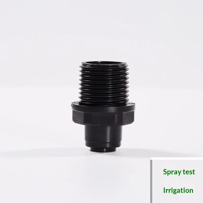 RO Water Filter Fittings Food-Grade POM Straight Elbow Tee PE Pipe Bulkhead Connector for Home Reverse Osmosis System