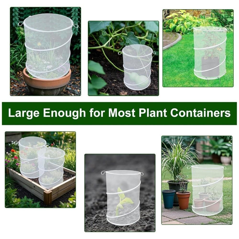 Pop-Up Garden Mesh Protector Folding Insect Barrier Netting Plant Cover  Garden