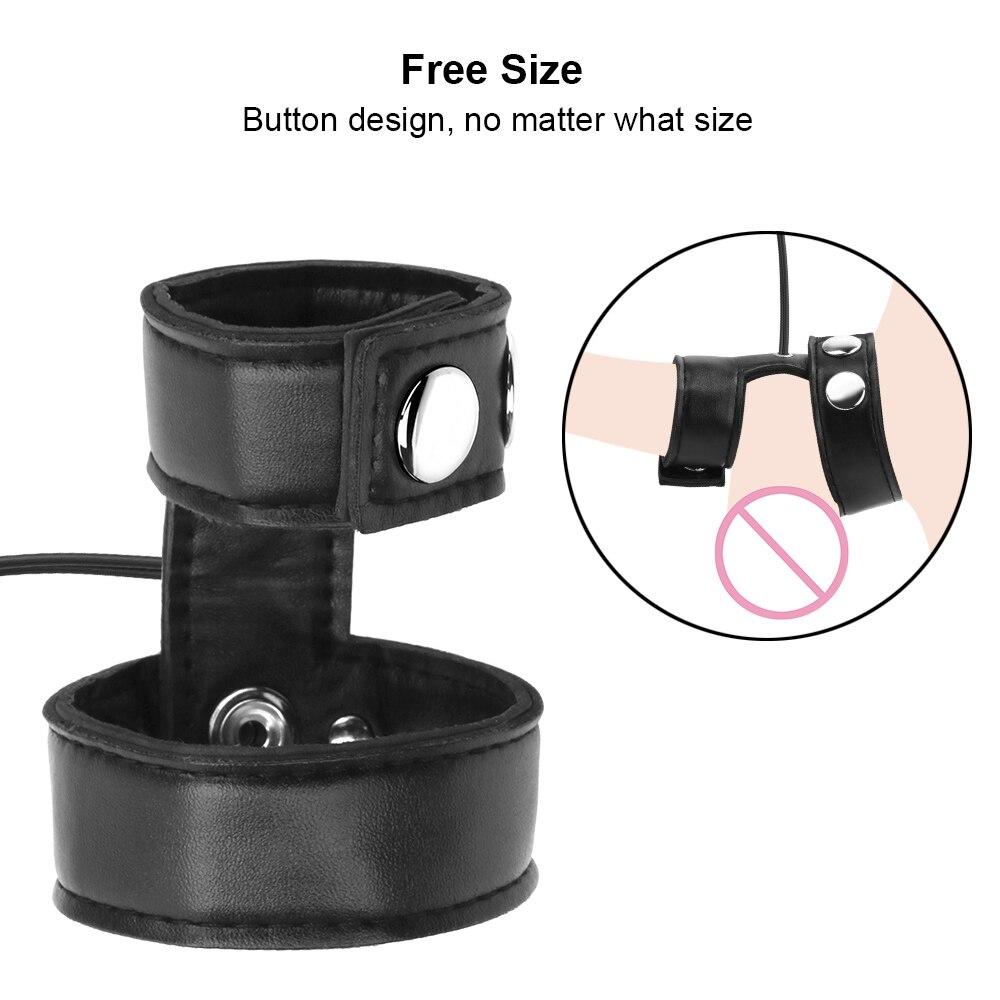 Electric Shock Penis Stimulator Orgasm Cock Rings Medical Themed Sex Toys for Men Discharge Penis Massager Extender