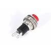 5/20PCS Small 10MM DS-314 Lock-Free Button Switch Unlocked Self-reset Doorbell Horn Electric Switches Fixed Upper Threaded Panel