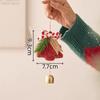1pcs Plush Christmas Tree Decorate Bells Pendant Scene Create Atmosphere Props And Creative Hanging Accessories Home Decoration