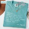 Greetings Grace Be with You I Thank God for You Hold Fast Comfort Colors Shirt, Funny Christian Bible Tee, Humor Faith Shirt, Church Gift