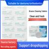 Invisible Braces & Dentures Cleaning Tablets - Effervescent Dental Cleanser