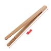 2 Pcs Wooden Food Toast  Salad Tongs  Toaster Sugar Ice Tea Tong Tea Clips Teaware  For Kitchen Teaware Accessories