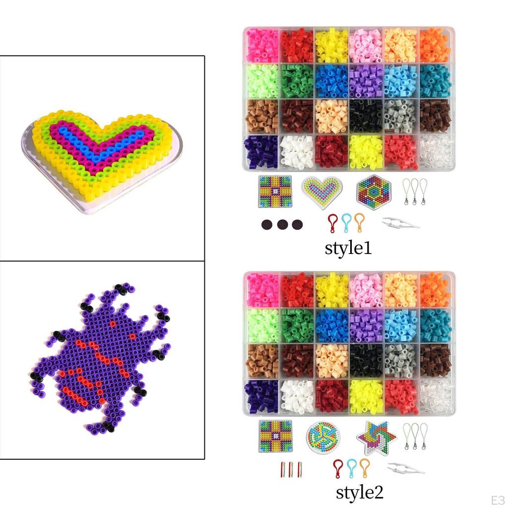 2400 Pcs Beads Kit Handmade Craft