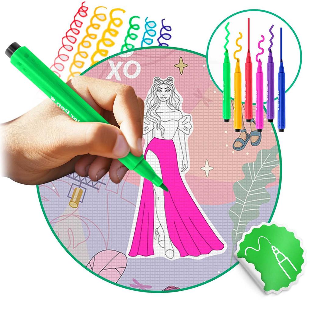 Ricokids Rk-343 Foam Mat For Coloring, Rolled, 200 X 120 X 0.3 Cm