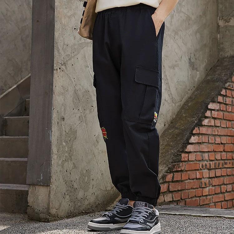 Li Ning x MANWEI,LIANMINGKUAN Pantalon Décontracté Homme AKXSB61-1