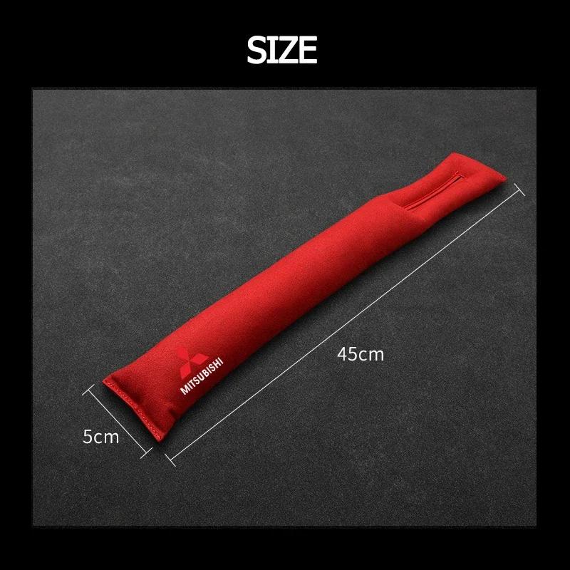 Car Seat Gap Plug Seam Filling Anti-Leakage Side Slot Strip Pads for Mitsubishi Ralliart Lancer ASX Pajero Outlander Eclipse
