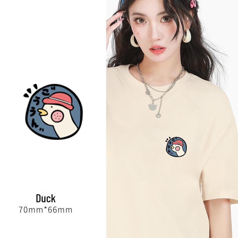 New Heat Transfer Stickers: Decorative Patterns for Couple's T-Shirts