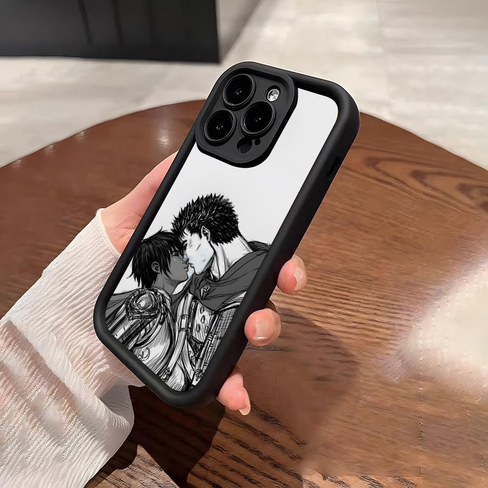 Berserk Comics Cool Phone Case For IPhone 17 Pro Max 15 Pro 16 14 Plus 12 13 Mini 11 Pro Shockproof Soft Cover