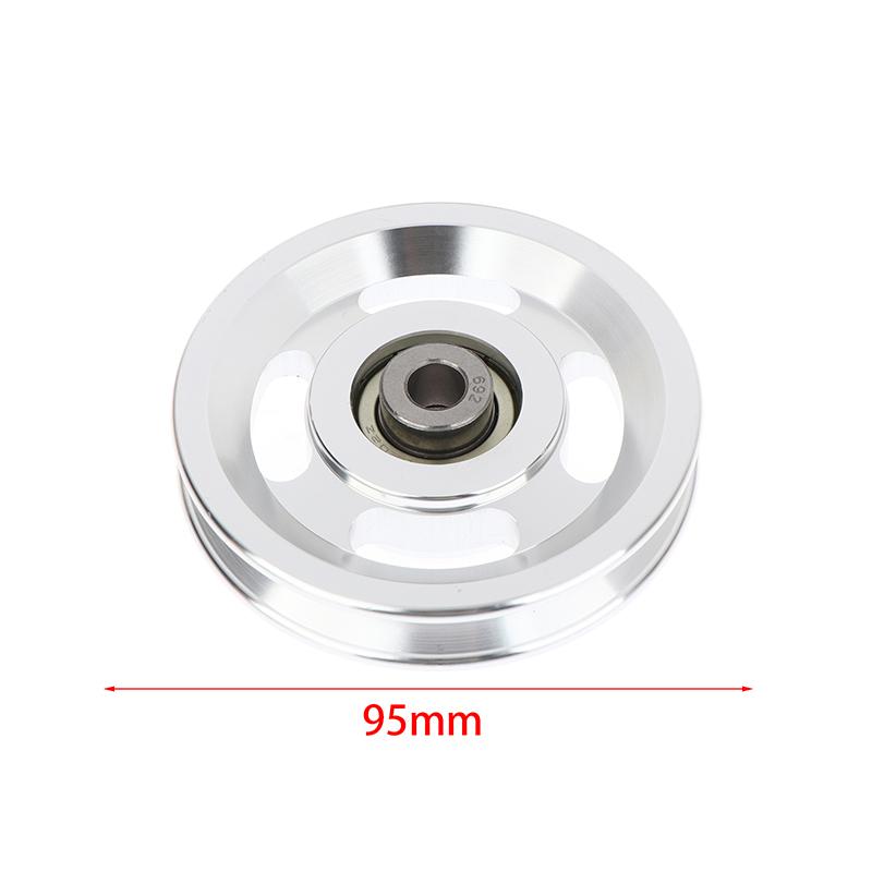 73/88/95/110/114MM Pulley Wheel Aluminium Alloy Bearing Pulley Wheel Replacement Universal Gym Accessory Bearing Pulley Wheel