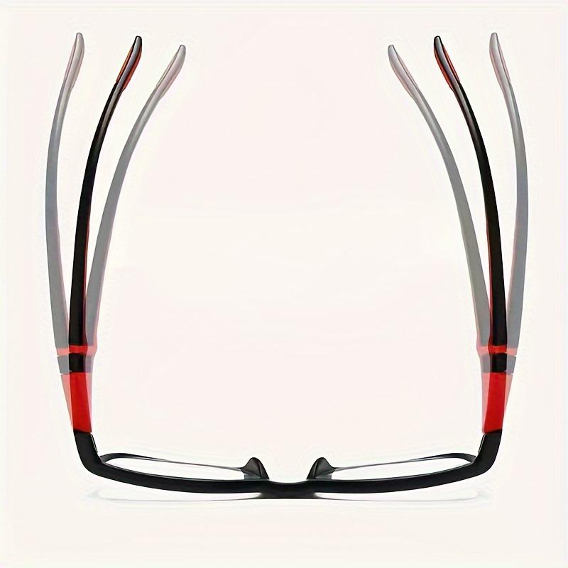 2pcs Sports-Style Blue Light Blocking Reading Glasses for Men Ultra-Lightweight for Seniors Non-Slip