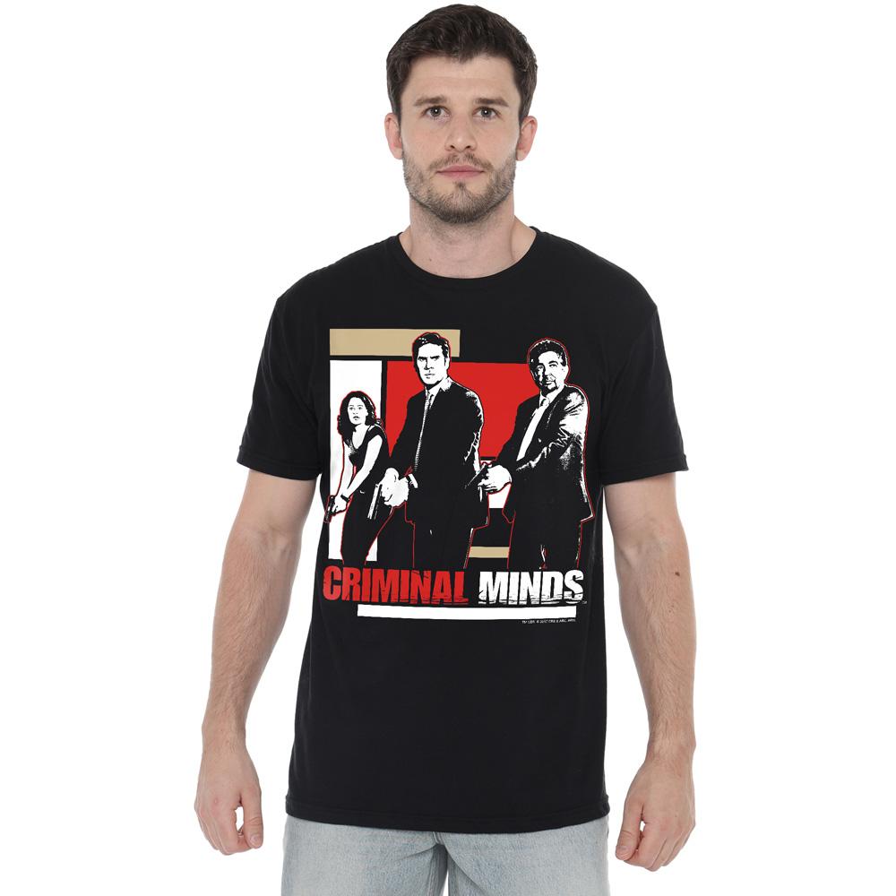 Tričko Criminal Minds Pánské Guns Drawn