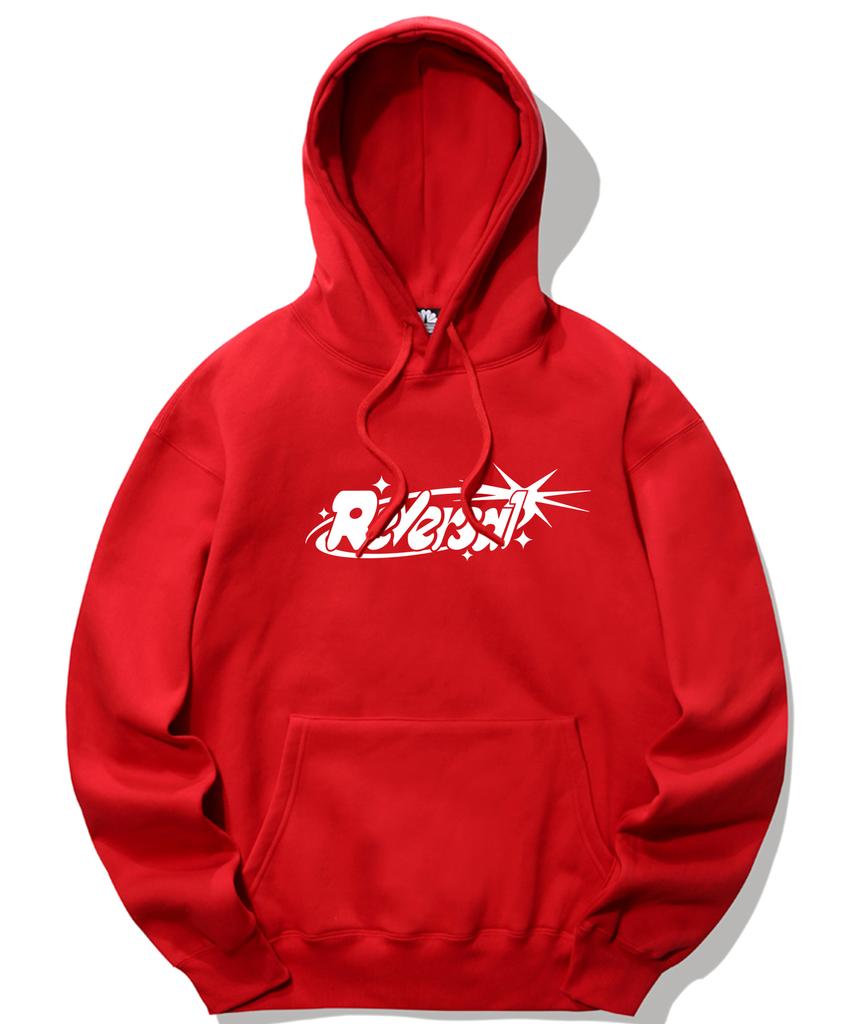 Reversal Logo Hoodie - Red