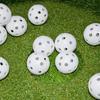 12/50Pcs 41mm 26 Holes Hollow Golf Sports Indoor Training Practice Plastic Ball