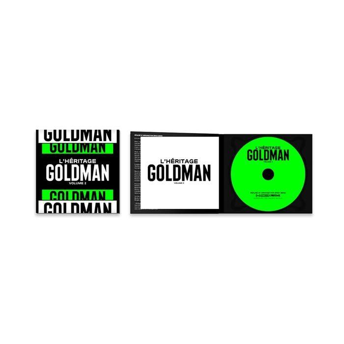 Cd Compilation Le Label Pias L'Héritage Goldman Volume 2