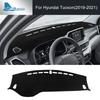 Premium Flannel Car Dashboard Cover For Hyundai Tucson    Mat Avoid Light Pad Anti-UV Carpet Interior Accessories