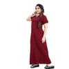 Indian Summer Wear Cotton Night Gown Beautiful Designer Casual Wear Maxi Nighty
