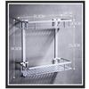Punch-free Plastic Bathroom Shelf Shower Gel Shampoo Holder Storage Rack -RA13