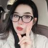 Fashion Same High Definition Retro Cat Eye Reading Glasses Anti-Blue Light, Plain Makeup Versatile And Thin Reading Glasses