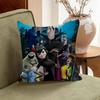 H-Hotel T-Transylvania Anime Cartoon Office Cushion Pillowcase Car Cushion Cover45X45CM Lumbar Pillowcase Sofa Pillowcover