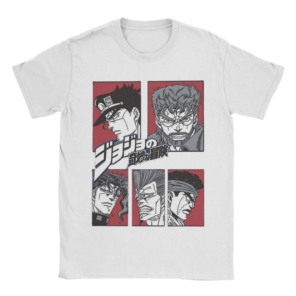 Cool Chrono Pulse Fighters JoJos Bizarre Adventure TShirt for Unisex O Neck  Cotton T Shirt  Short Sleeve Tee Shirt Clothing