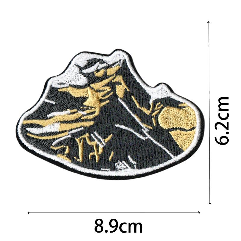 

Skull & Reaper s Blade Embroidered Patches: Mix & Match for Clothes and Bags
