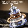 Quiet Operation Portable Cooling Fan USB Rechargeable Fan for 5W/3000mAh Handheld Use