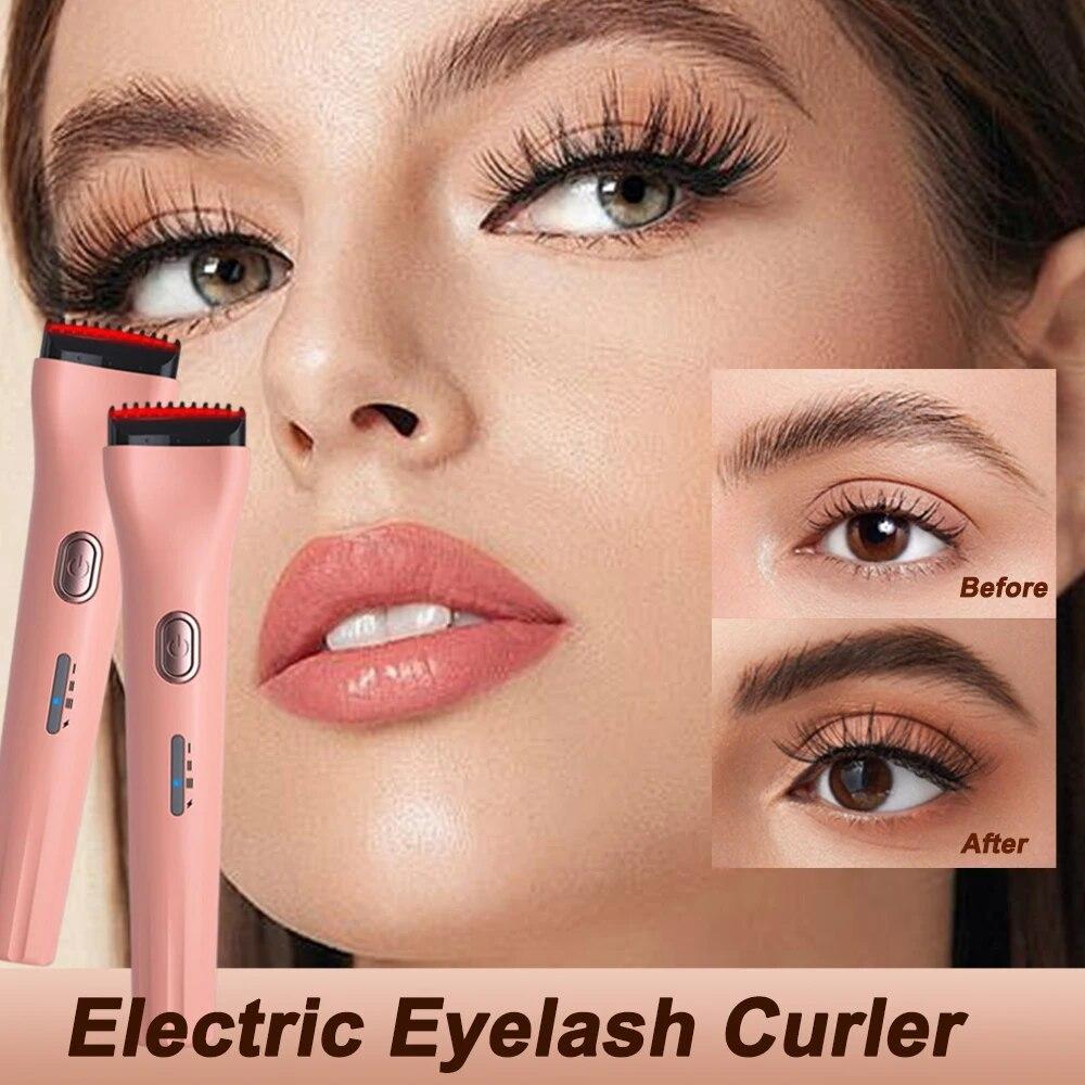 

5D портативный стиль, электрические щипцы для завивки ресниц, электрические щипцы для завивки ресниц с подогревом, долговечный инструмент для макияжа